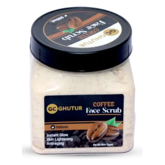 ghutur coffee face scrub